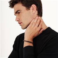 Bracelet Breil Man LEATHER BLOOM in Steel TJ3976 - TJ3976